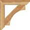 Ekena Millwork Westlake Slat Rough Sawn Bracket, Western Red Cedar, 4"W x 26"D x 26"H BKT04X26X26WTL06RWR - alternate 2